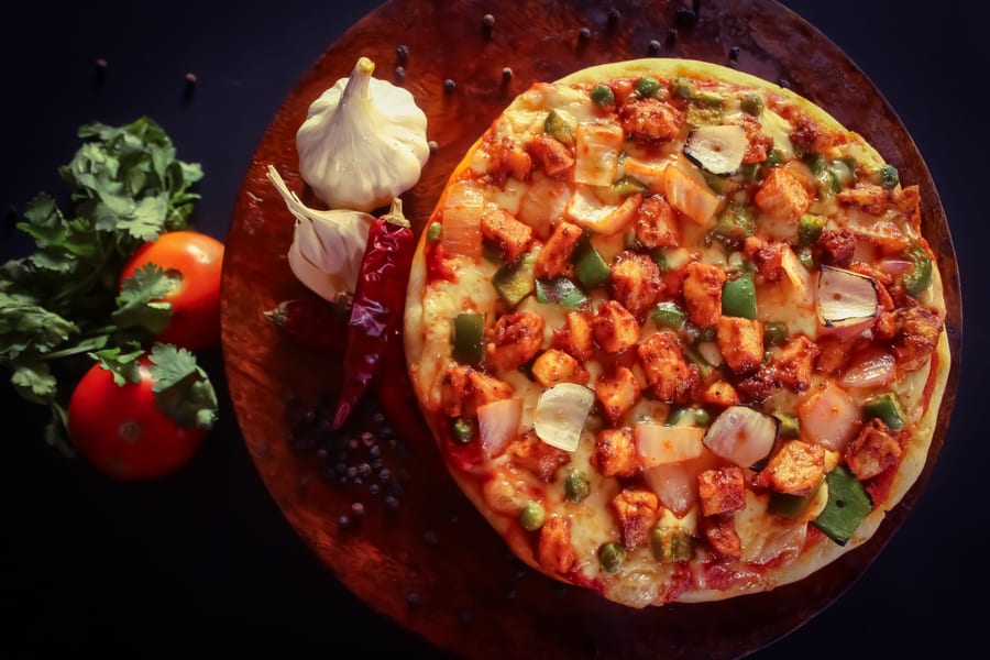 Onion Capsicums Pizza