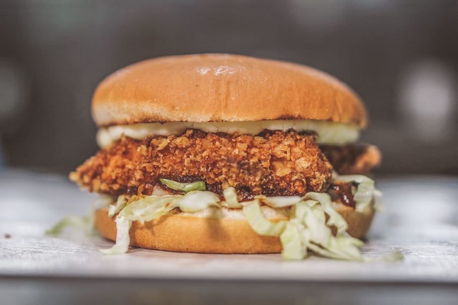 Veg Crunchy Burger