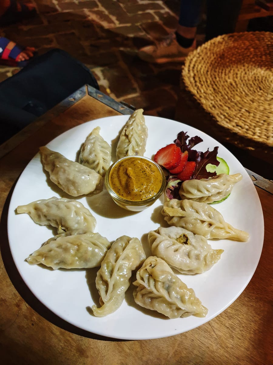 Paneer Momos (Steamed)