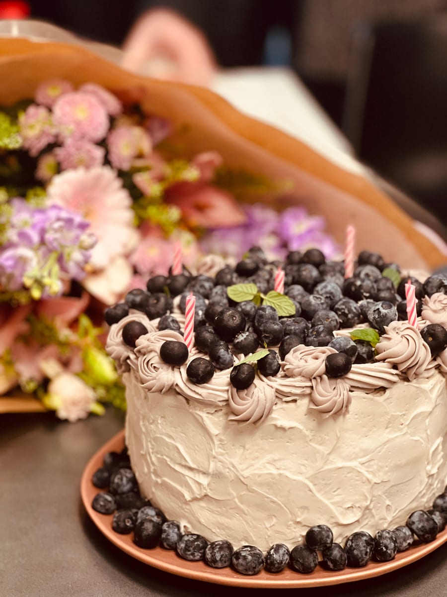 Blueberry cake