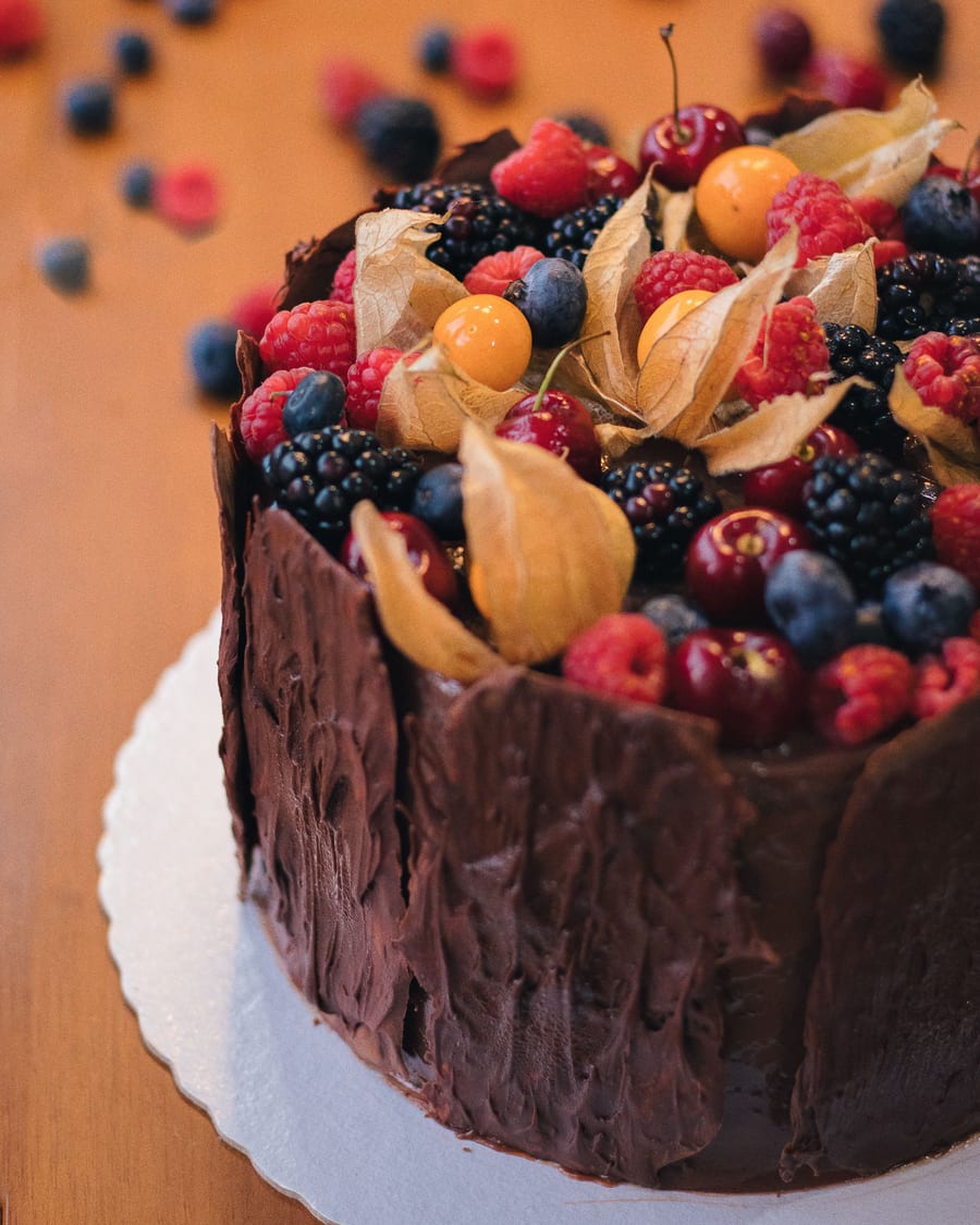 Mix fruit cake