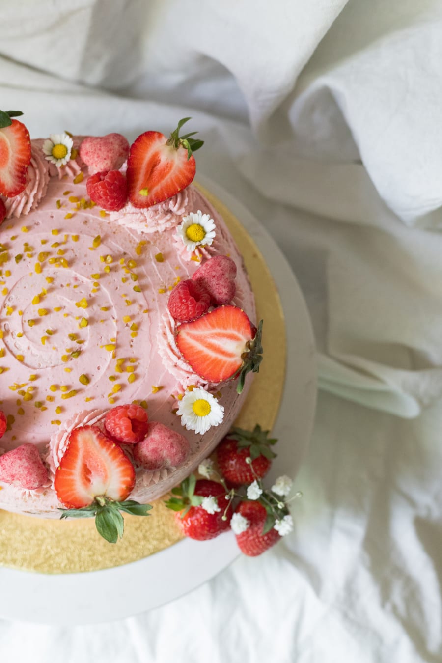 Strawberry cake