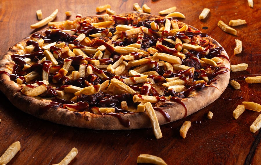 Fries Loaded Pizza
