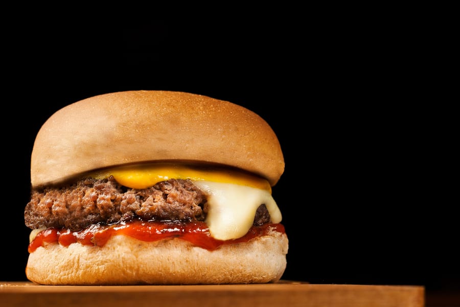 SCHEZWAN CHEESE BURGER