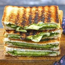(3 Layer) Cheese Chutney sandwich