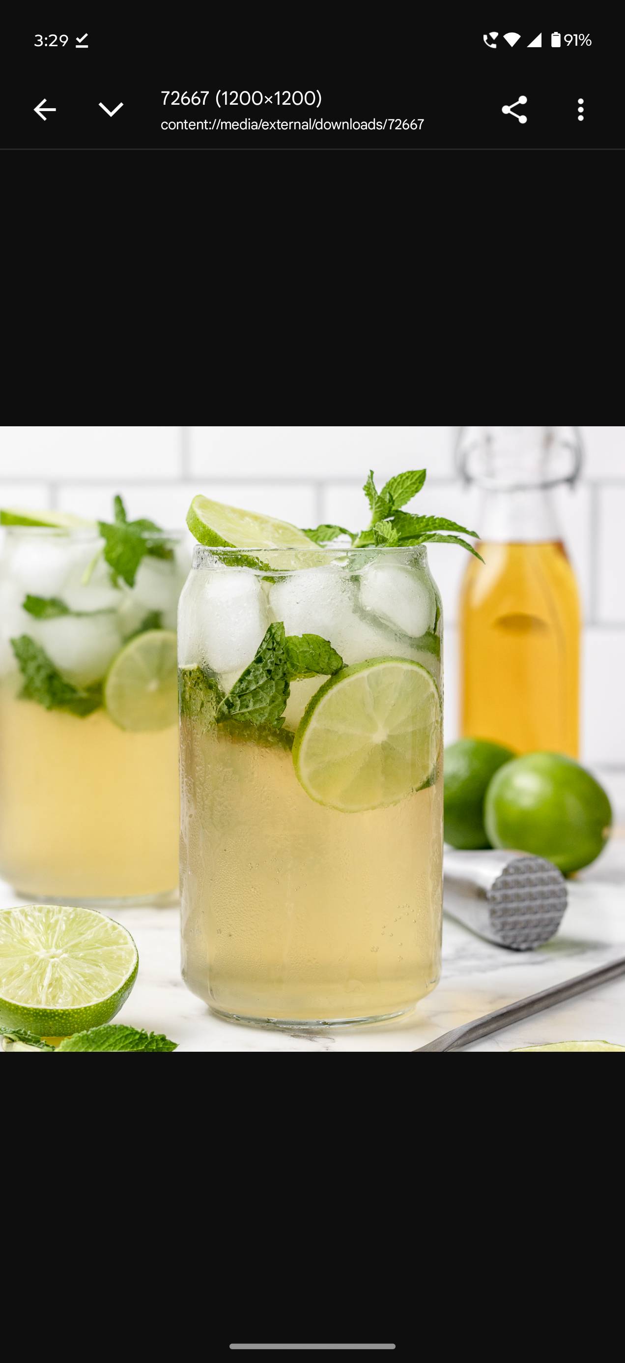 Mint with lemon