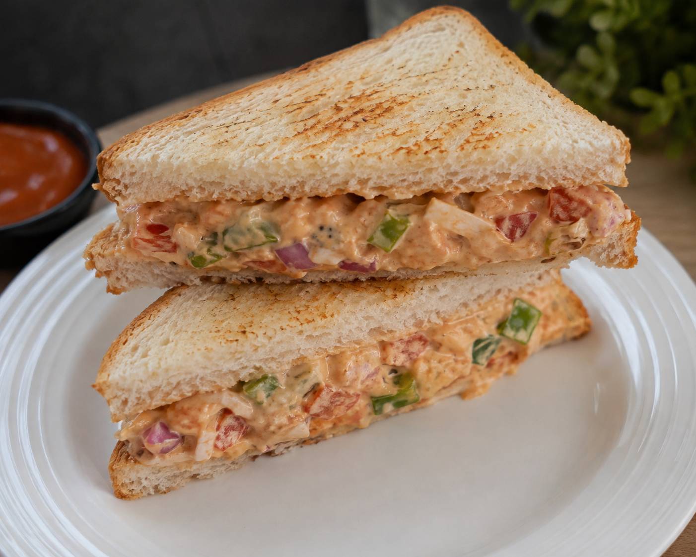 Masala mayo sandwich