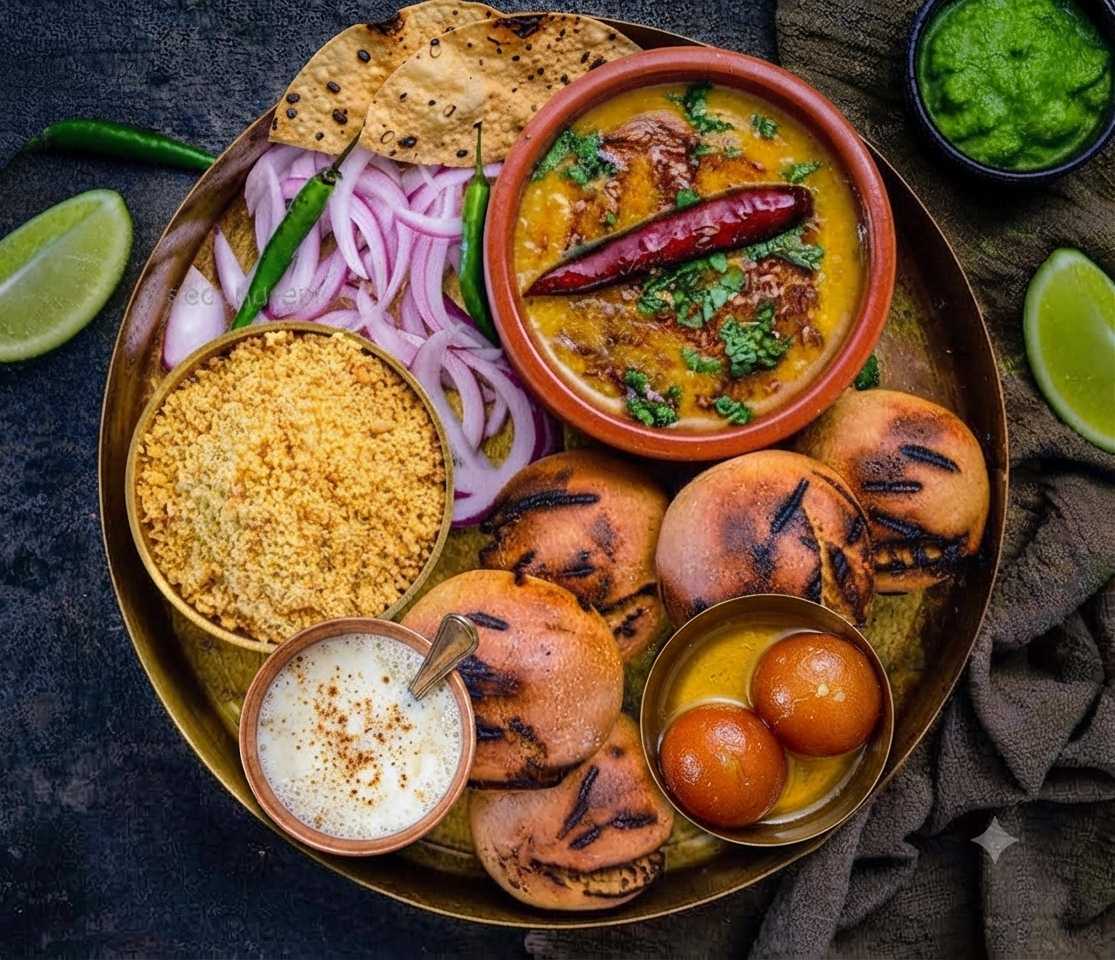 राजस्थानी दाल बाटी