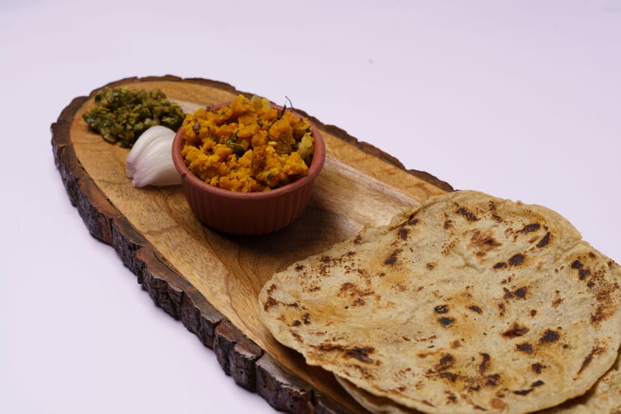 तंदुरी रोटी बटर