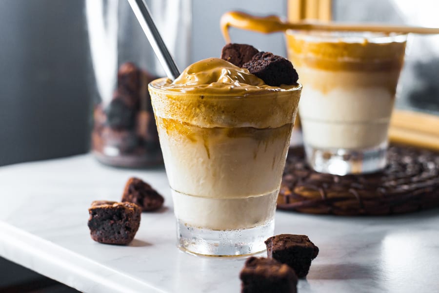 Brownie Mix Cold Coffee