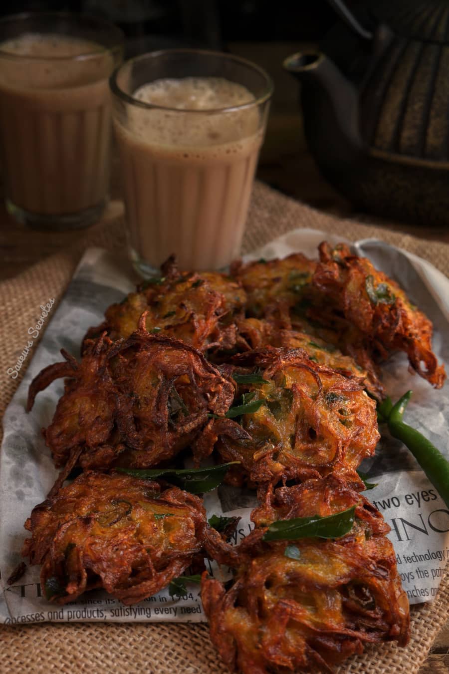 प्याज के पकौड़े (HALF)