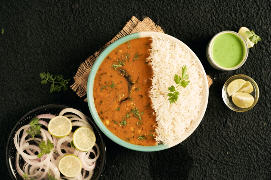 DAL CHAWAL PLATE