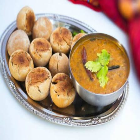 दाल बाटी  (फुल)