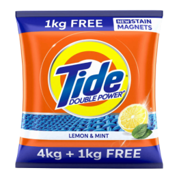 Tide double powder plus 4+1