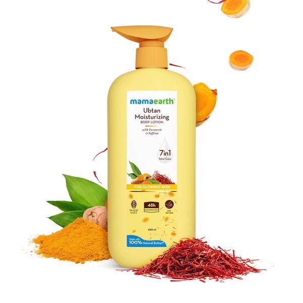 Mamaearth ubtan body lotion 400ml
