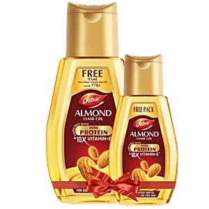 Dabur almond hair oil 485ml+95ml free