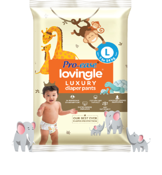 Pro ease diaper pants L 6 units