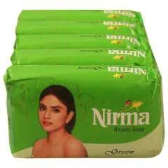 Nirma Green soap 5×100g=500g