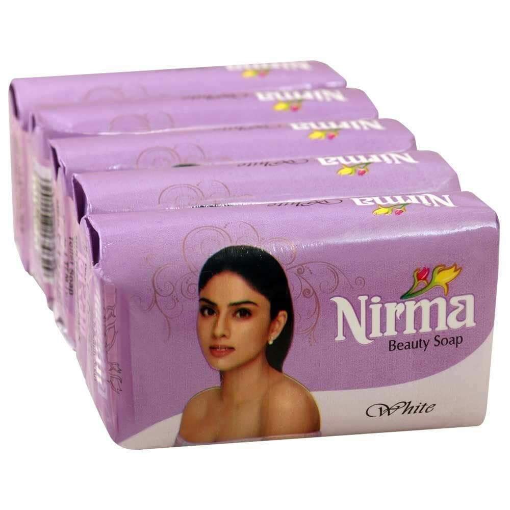 Nirma White soap 5×100g=500g