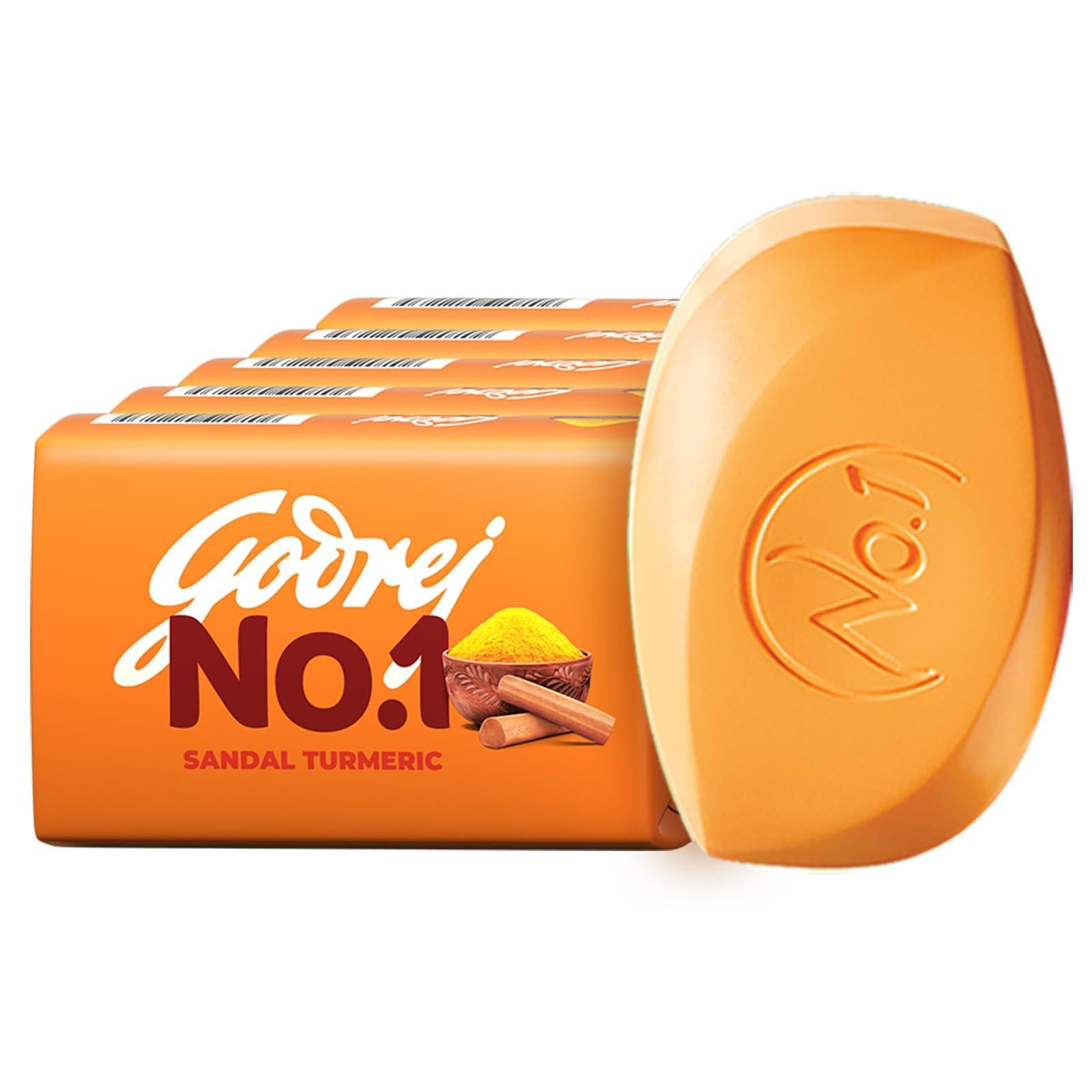 Godrej No1 soap 5×100g=500g