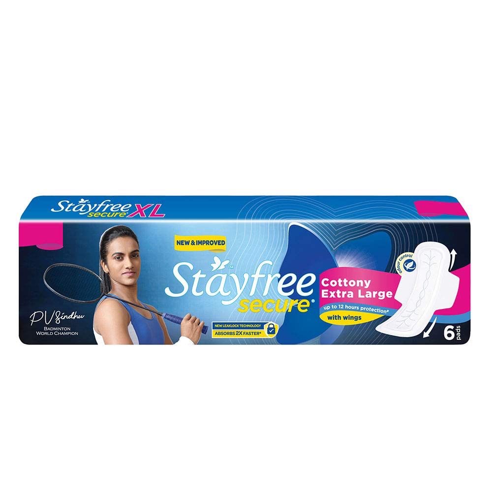 Stayfree xl 6 pad