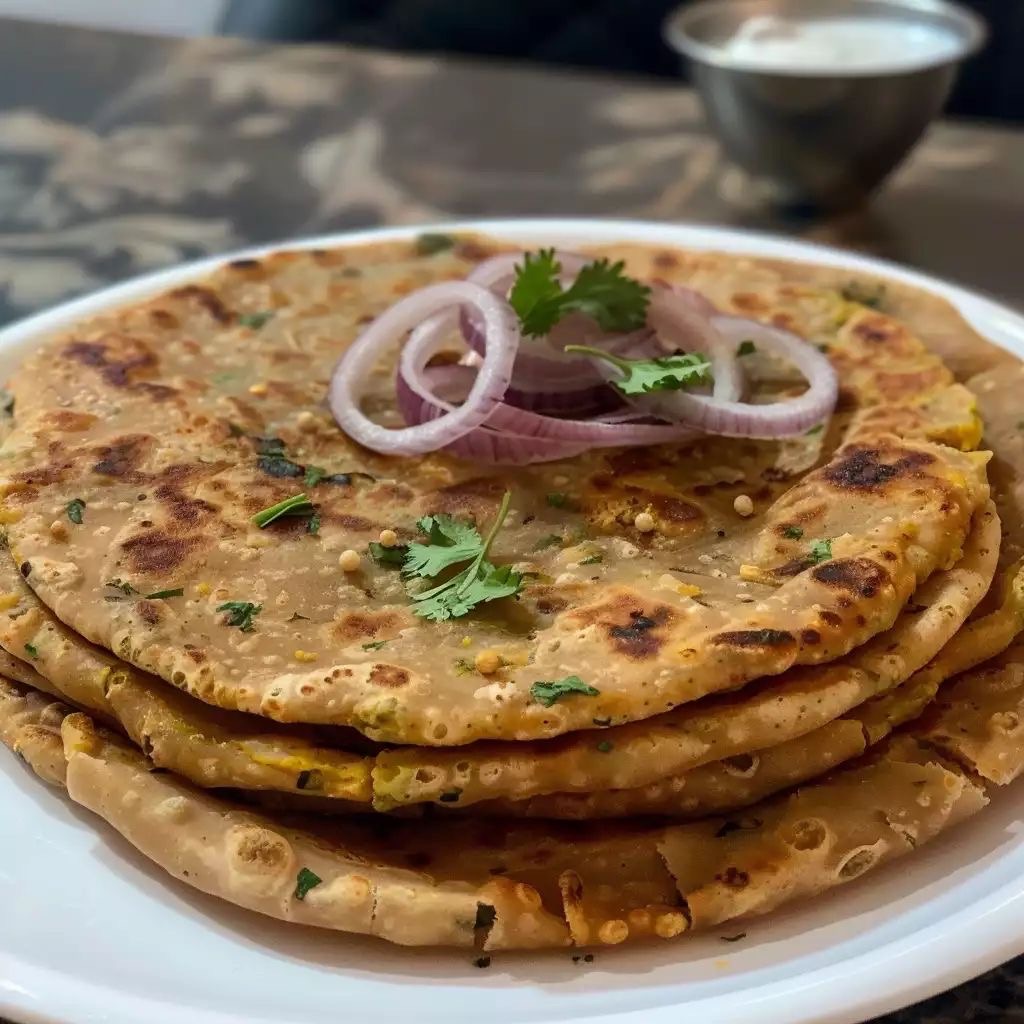 प्याज पराठा