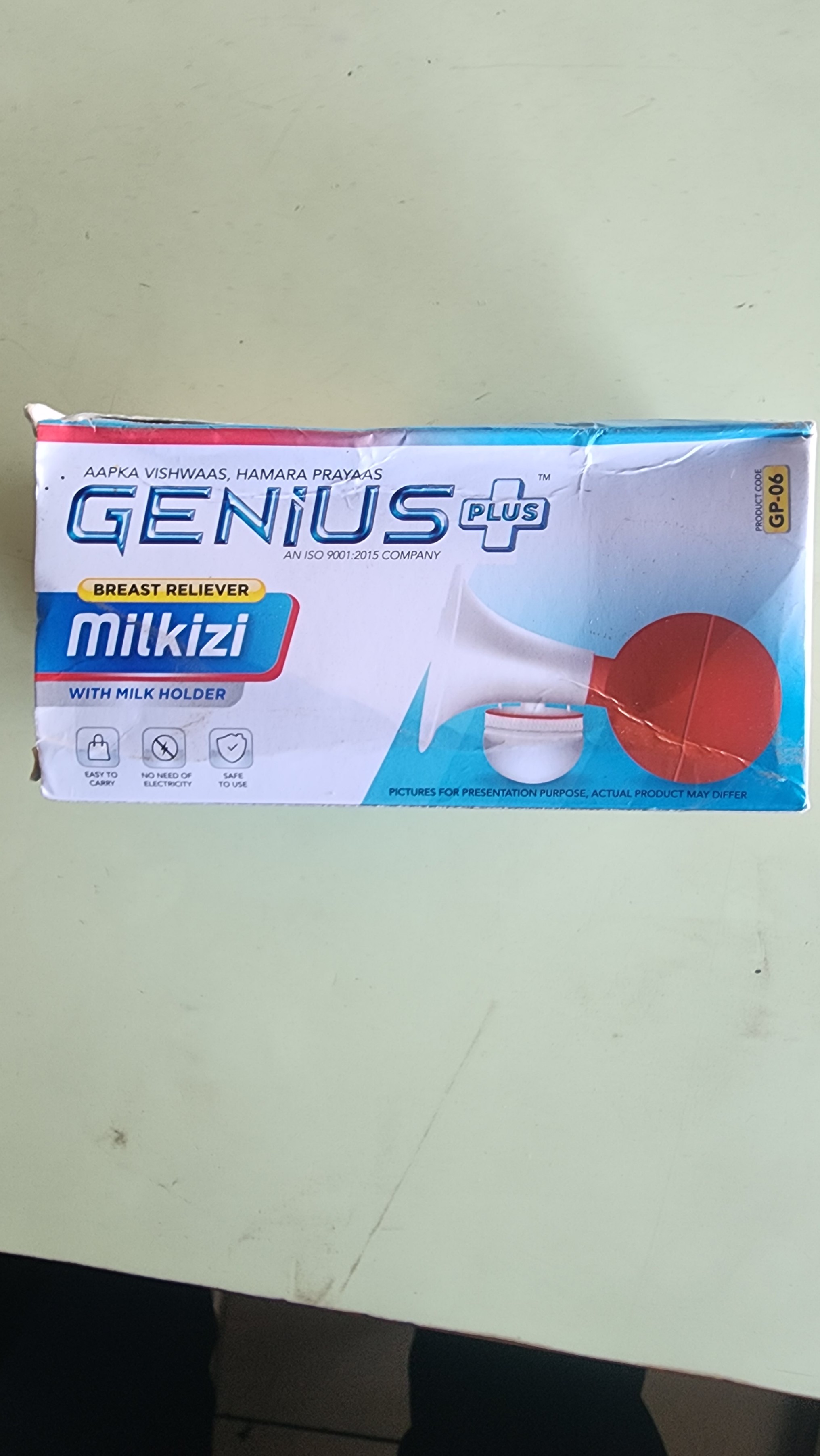 Breast pump genius plus 