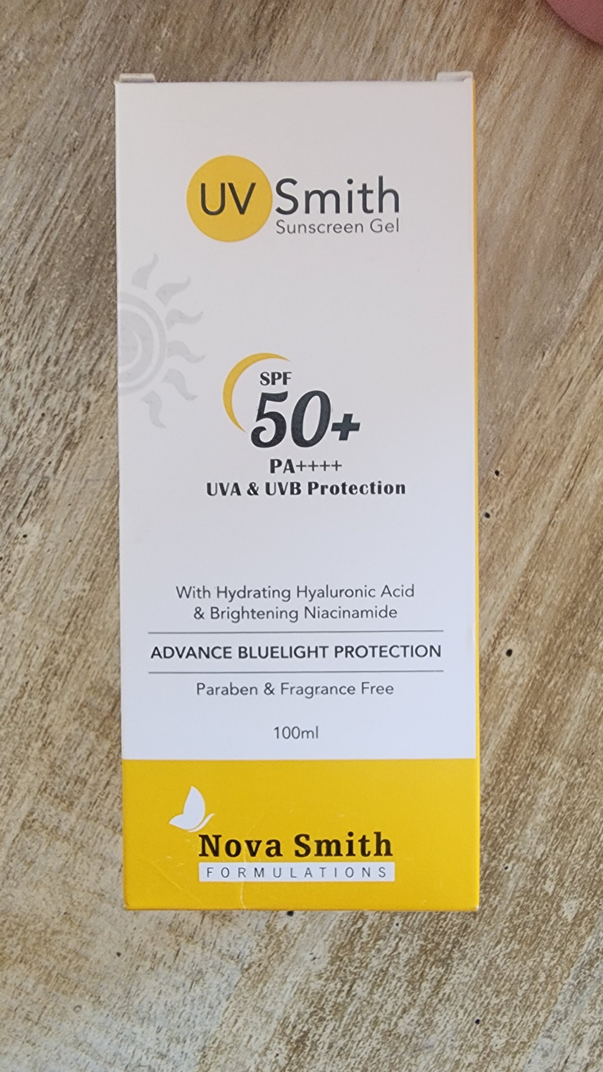 Sunscreen uv Smith 