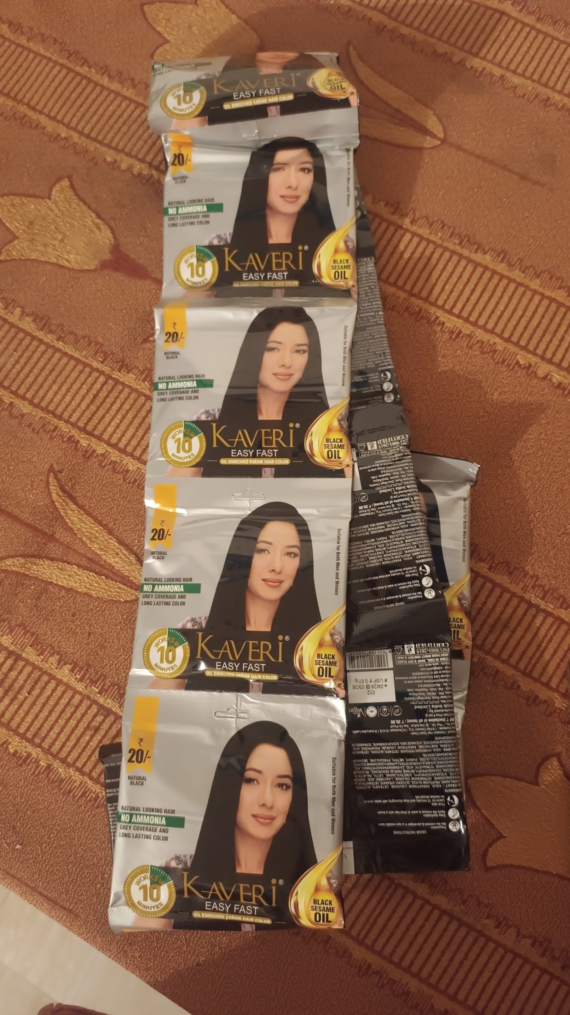 Kaveri hair colour