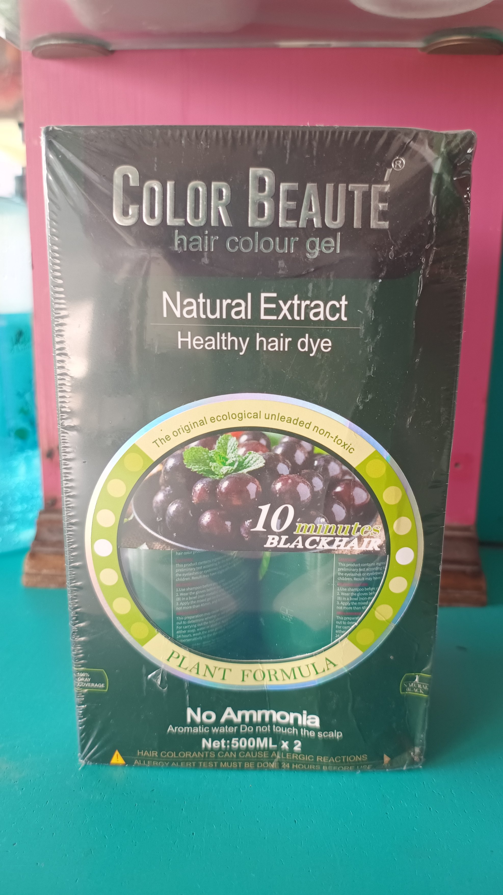 Color Beaute नैचुरल ब्लैक कलर 