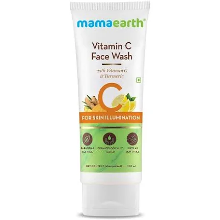 mama earth face wash 100ml
