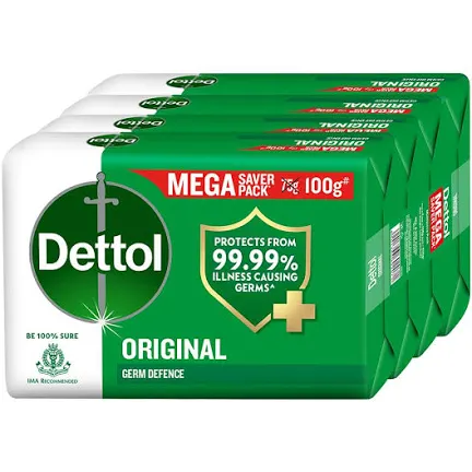 Dettol soap 100g *5 pcs