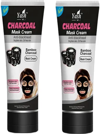 Yash Charcoal mask cream